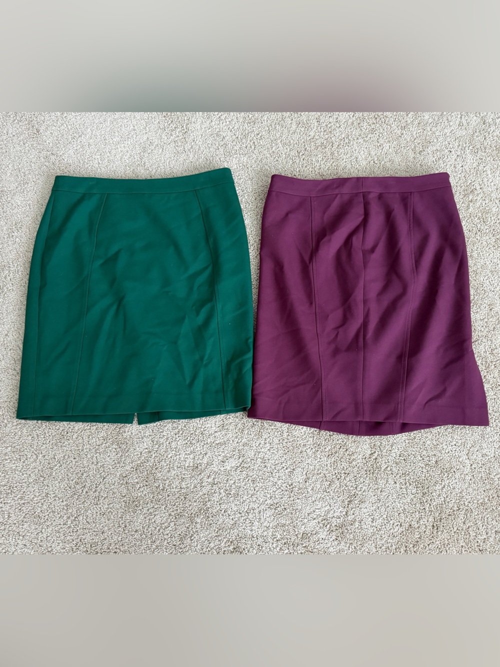 Halogen Pencil Skirt Set of 2 Women’s Size 12 Work Career Wardrobe Staples